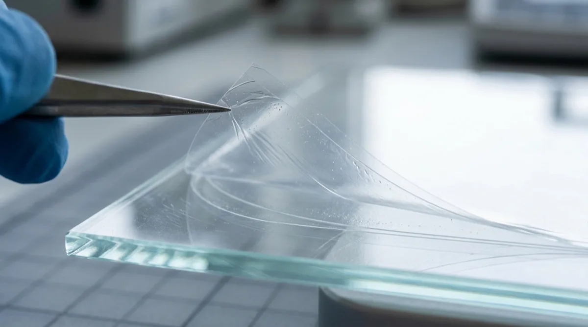 Multi-Layer Glass Shield — four-layer peel-and-renew anti-graffiti film system