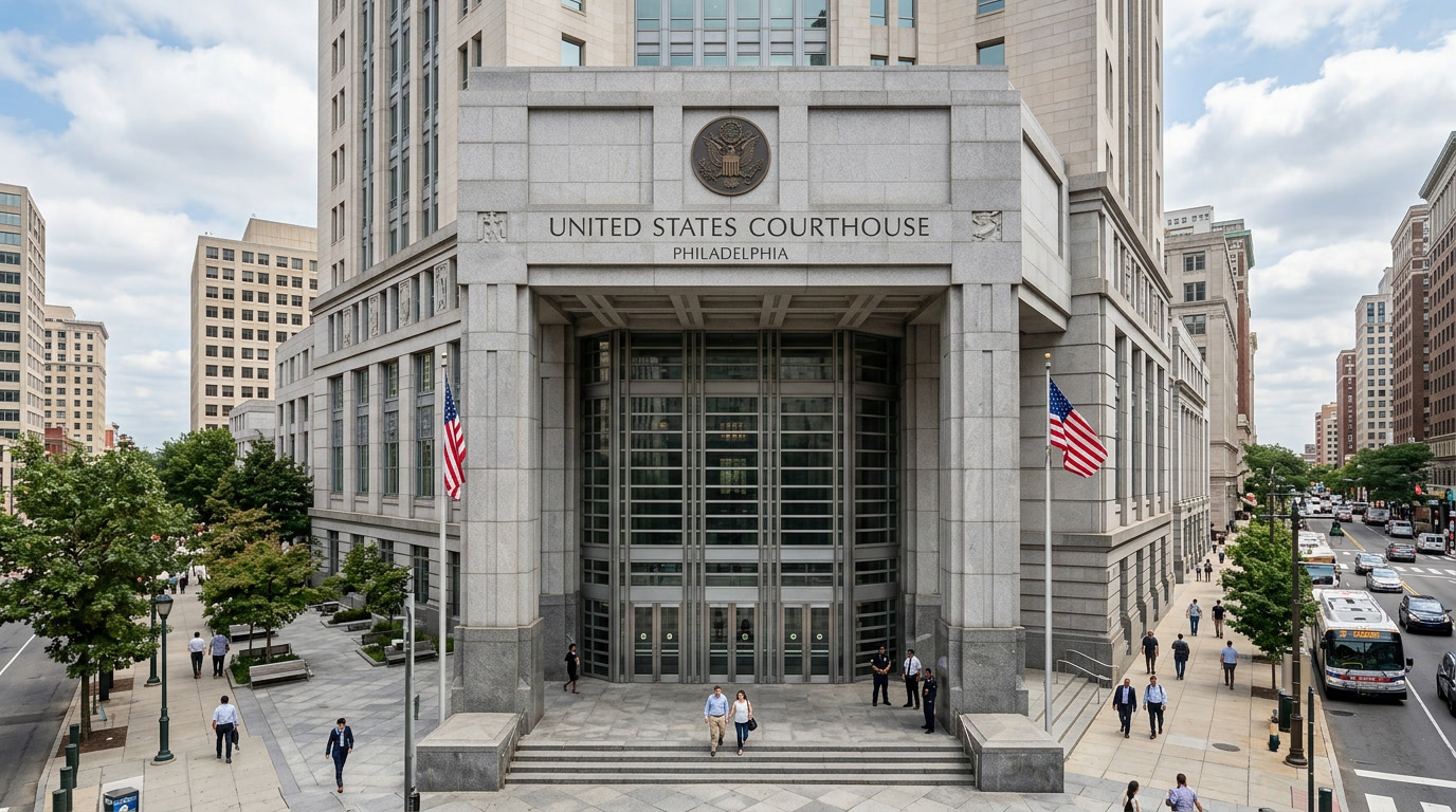 Courthouse security film — Center City Philadelphia