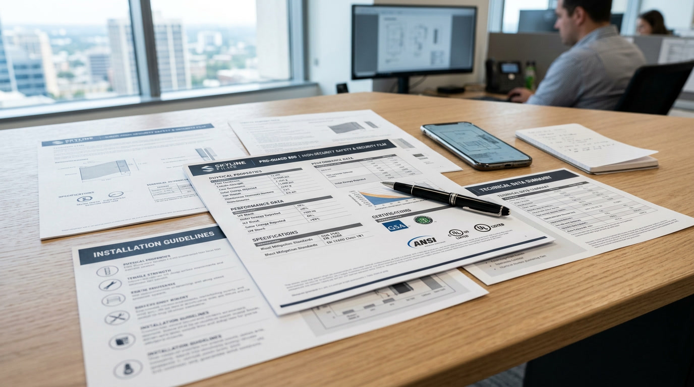 Ballistic resistant window film specifications and compliance resources for Philadelphia