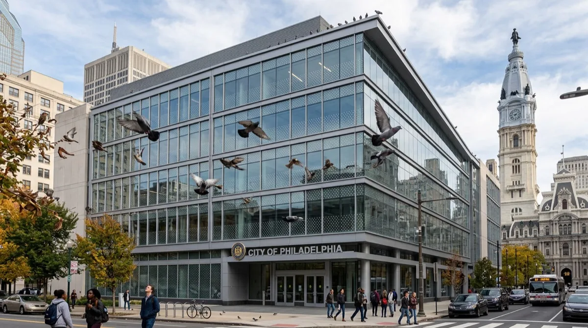 Government & Civic bird strike window film in Philadelphia
