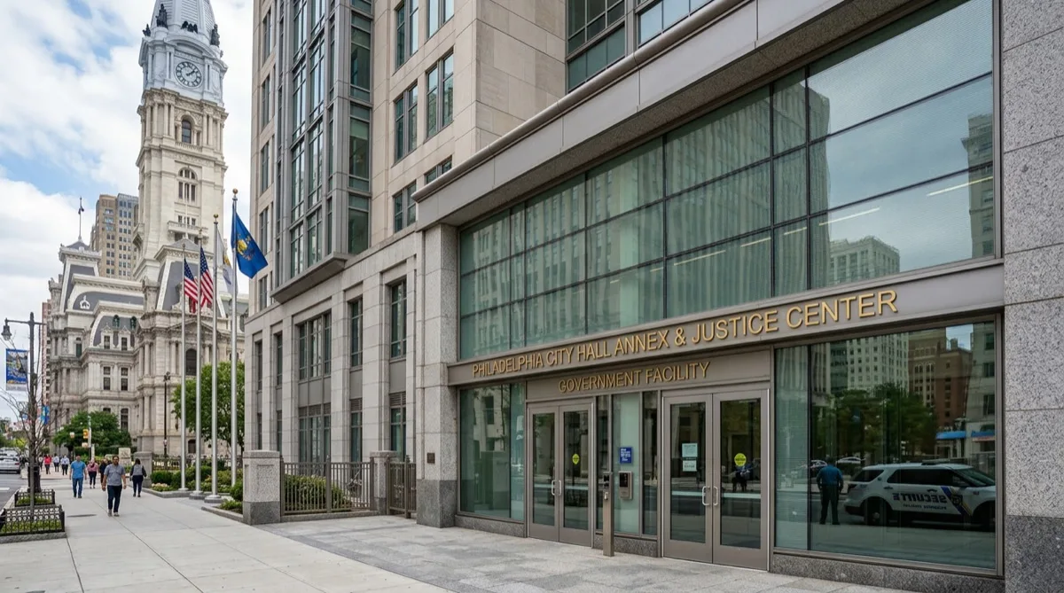 Government facility blast mitigation film in Philadelphia