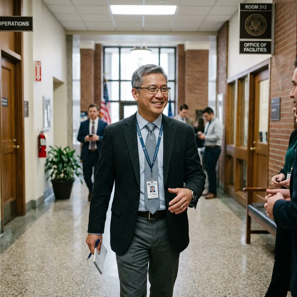 James O. facilities manager review for government facility bomb blast film Philadelphia