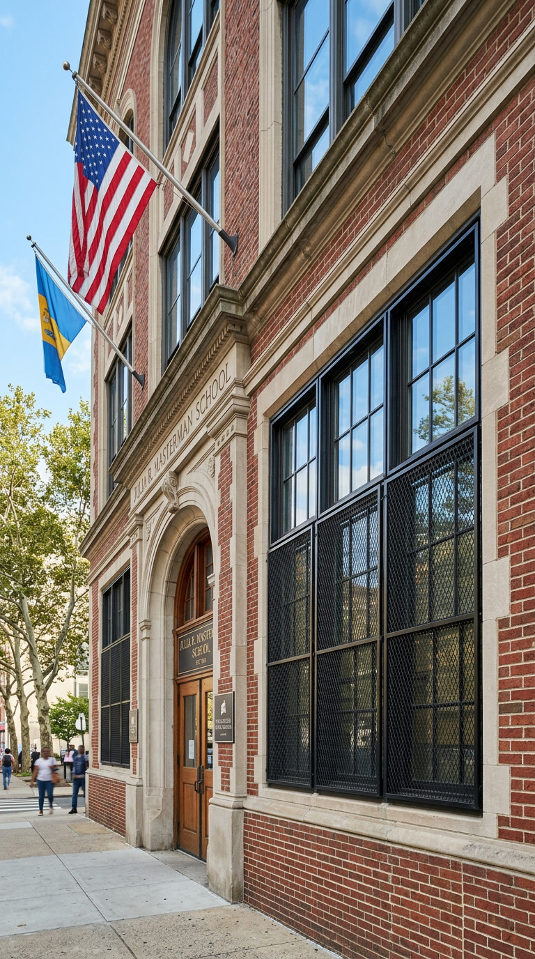 C-Bond nanoShield clear glass strengthening on historic Philadelphia storefront glass