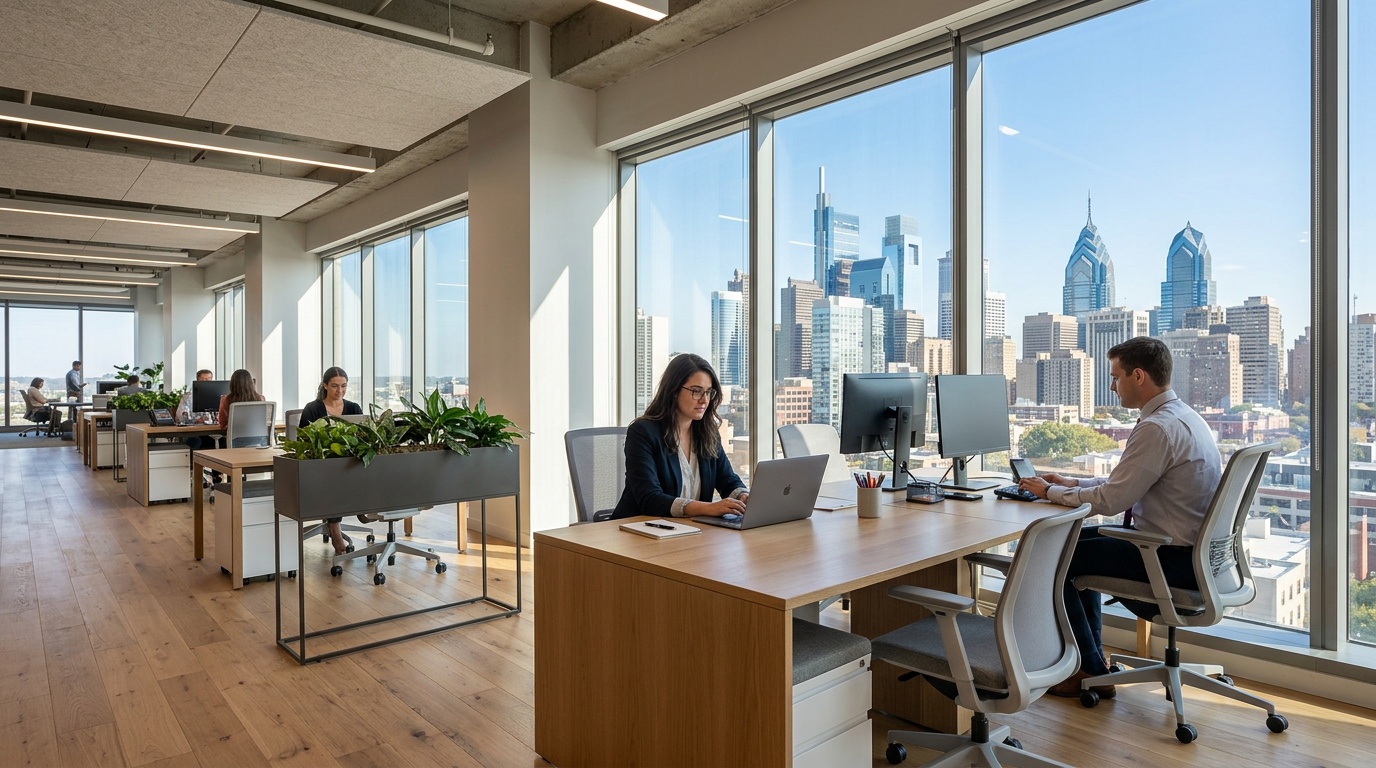UV protection commercial window film in a Philadelphia retail space