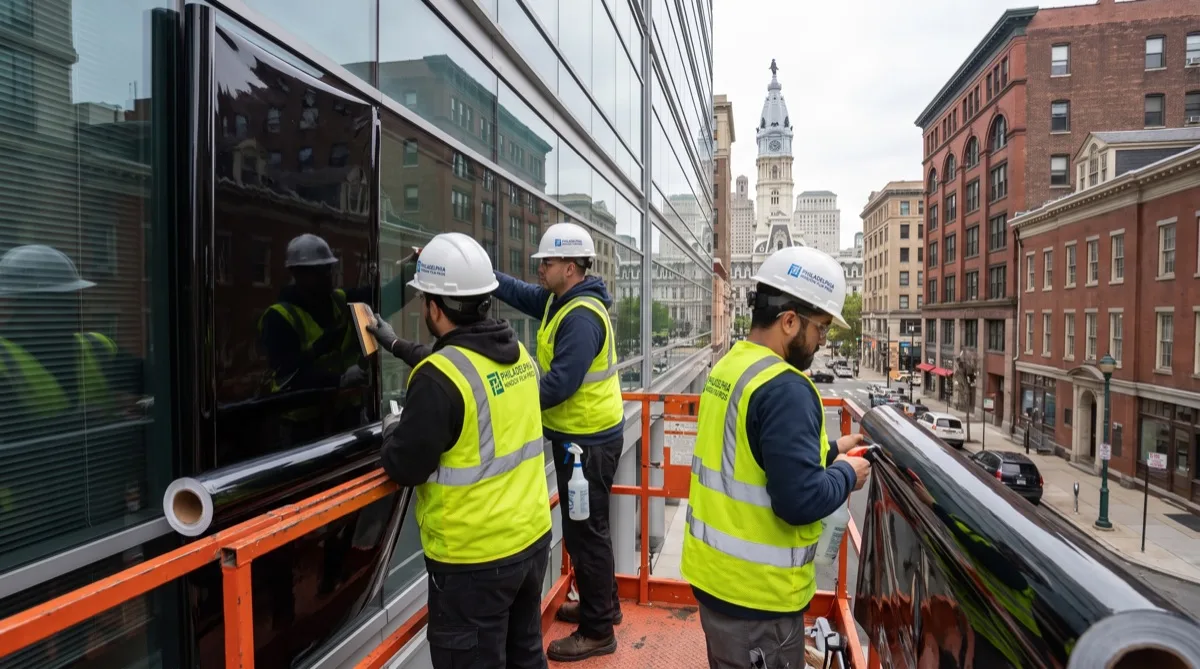 Exterior refinishing process roadmap for Philadelphia commercial glass facades
