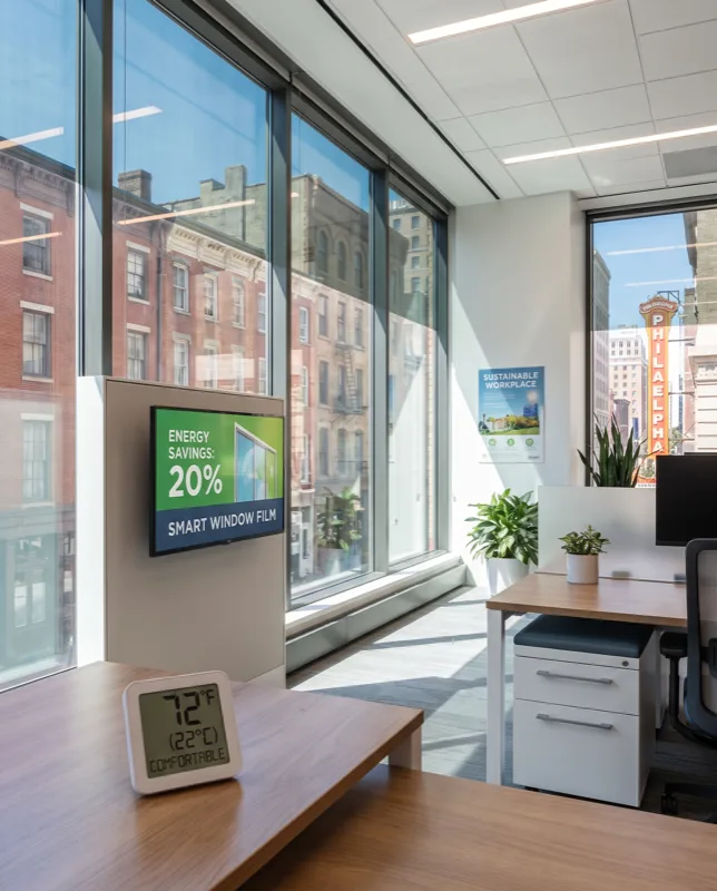 Window film energy efficiency facts in Philadelphia