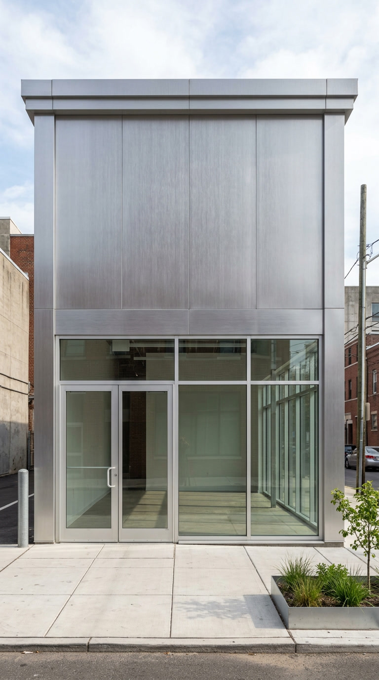 Metal Shield — Brushed Aluminum