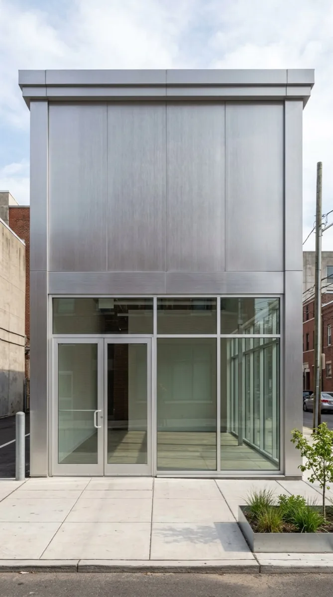 Metal Shield — Brushed Aluminum