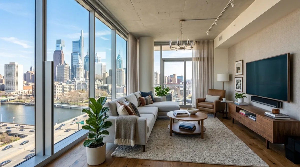 Center City condo — solar control film