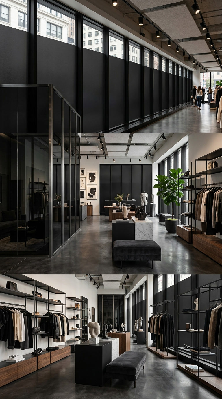 Huper Optik Decorative Matt Black Dekorativ Series window film Philadelphia — 16% VLT