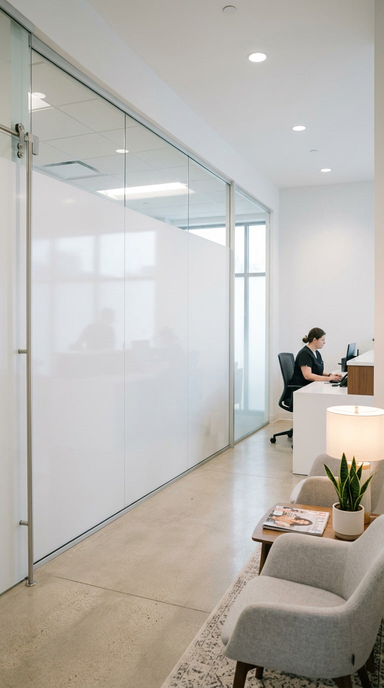 Huper Optik Decorative White Out Dekorativ Series window film Philadelphia — 16% VLT