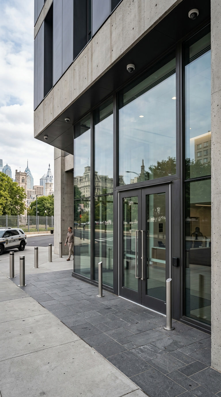 Huper Optik Security 14 Mil Shield Series window film Philadelphia — 88% (clear) VLT