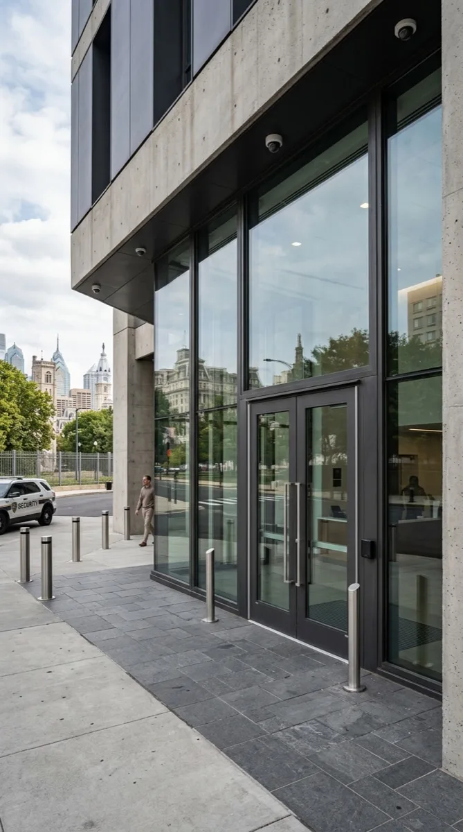 Huper Optik Security 14 Mil Shield Series window film Philadelphia — 88% (clear) VLT