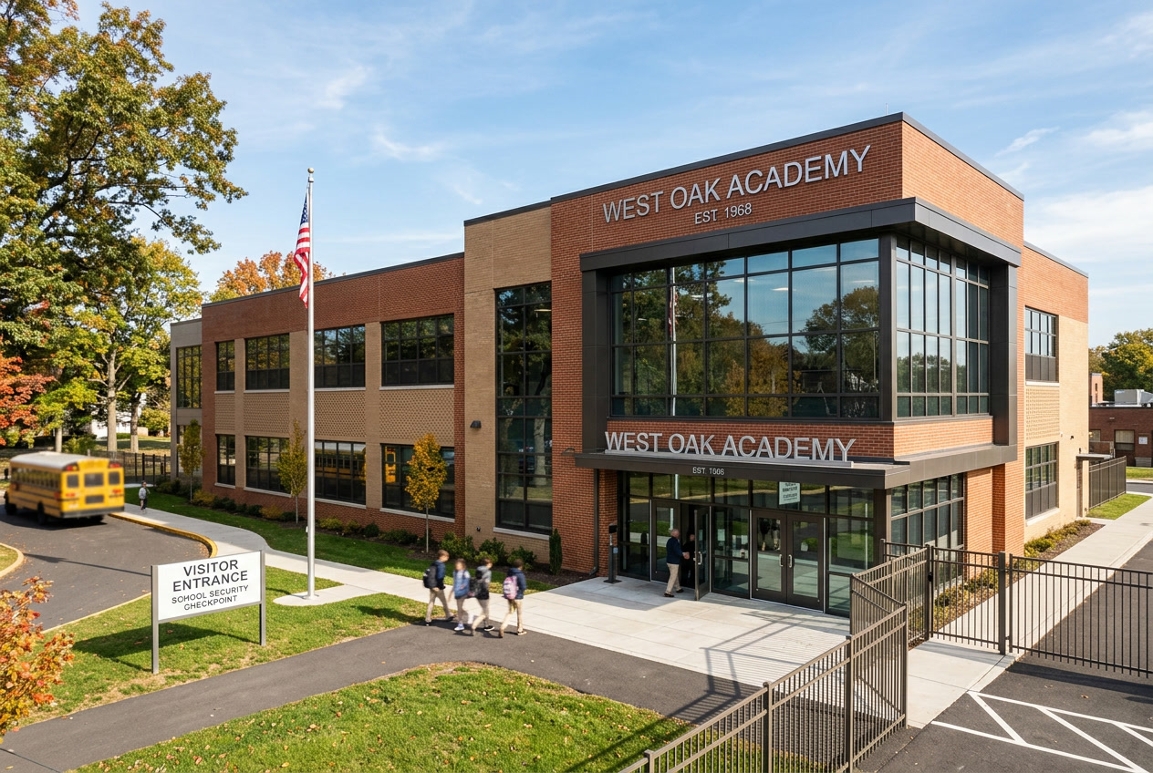 Madico Clear 14 Mil school safety film case study