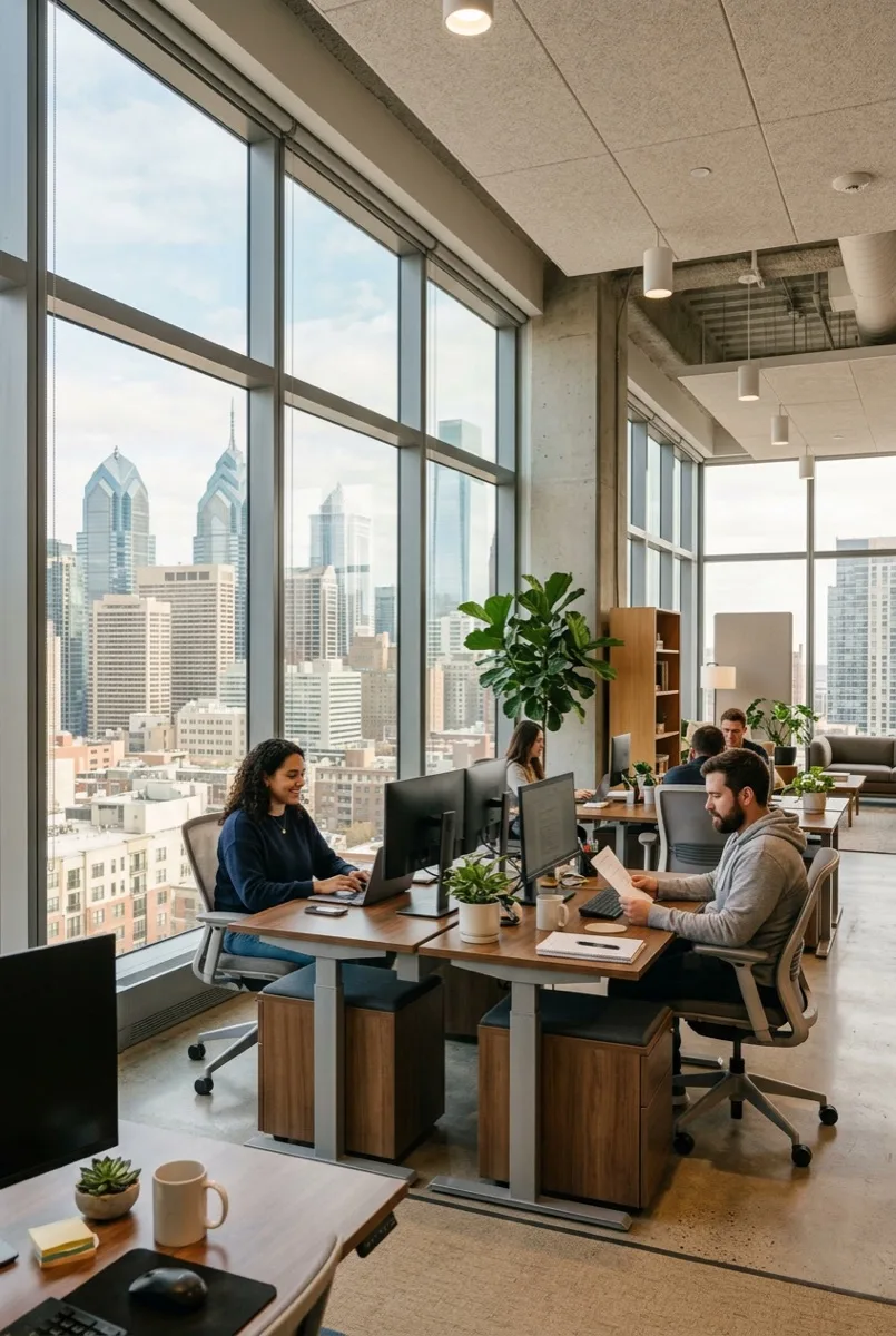 Philadelphia interior suited for Madico solar control and safety film