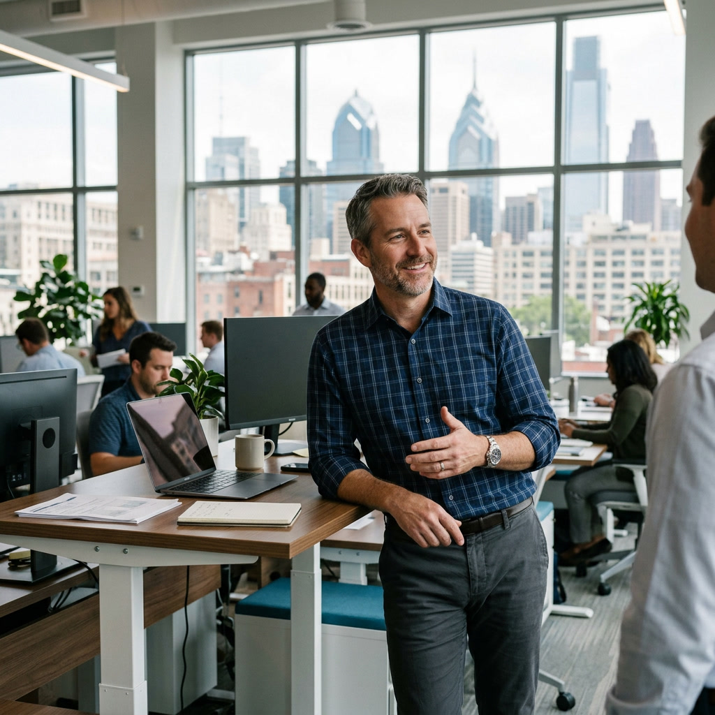 Marcus T., office manager in Center City Philadelphia — energy saving window film customer review