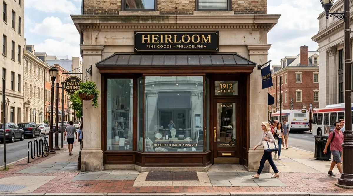 Philadelphia retail storefront with solar control window film