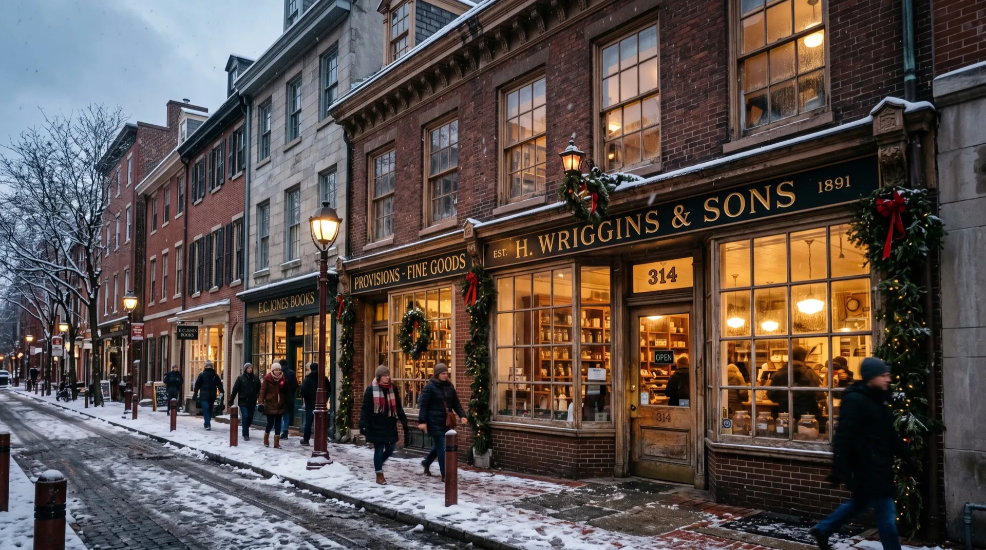 Low-E climate control film on historic Philadelphia retail building