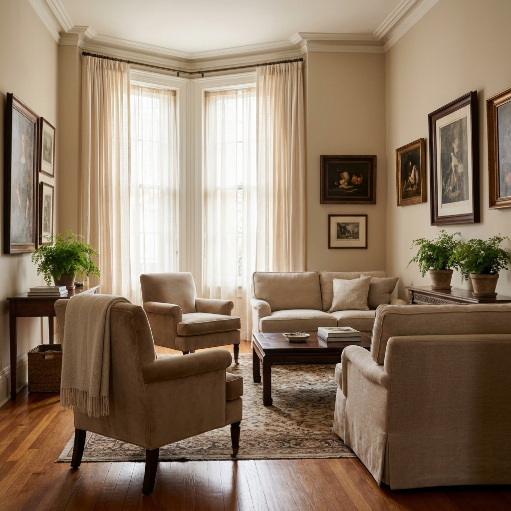 UV window film helping protect furniture and artwork from fading