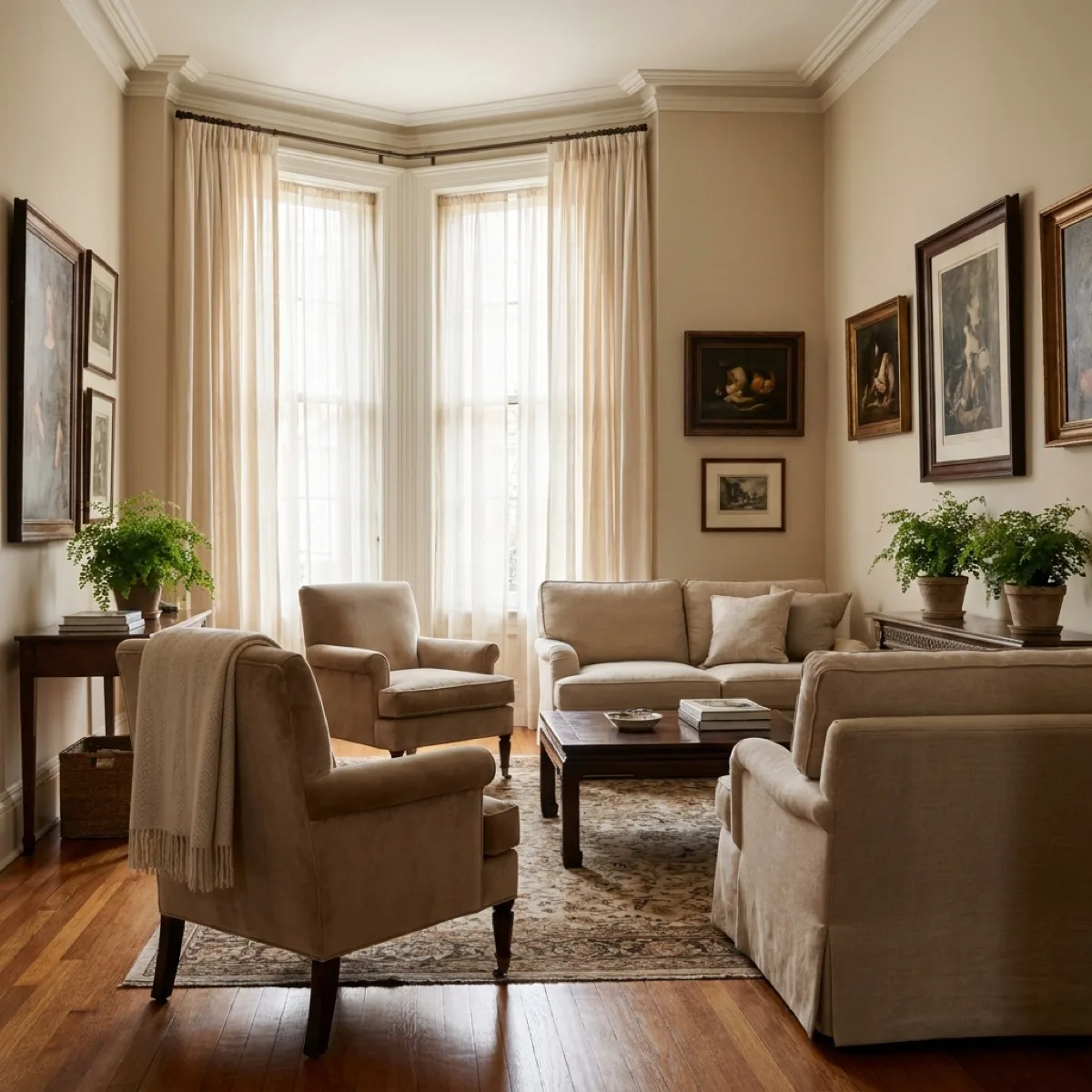 UV window film helping protect furniture and artwork from fading