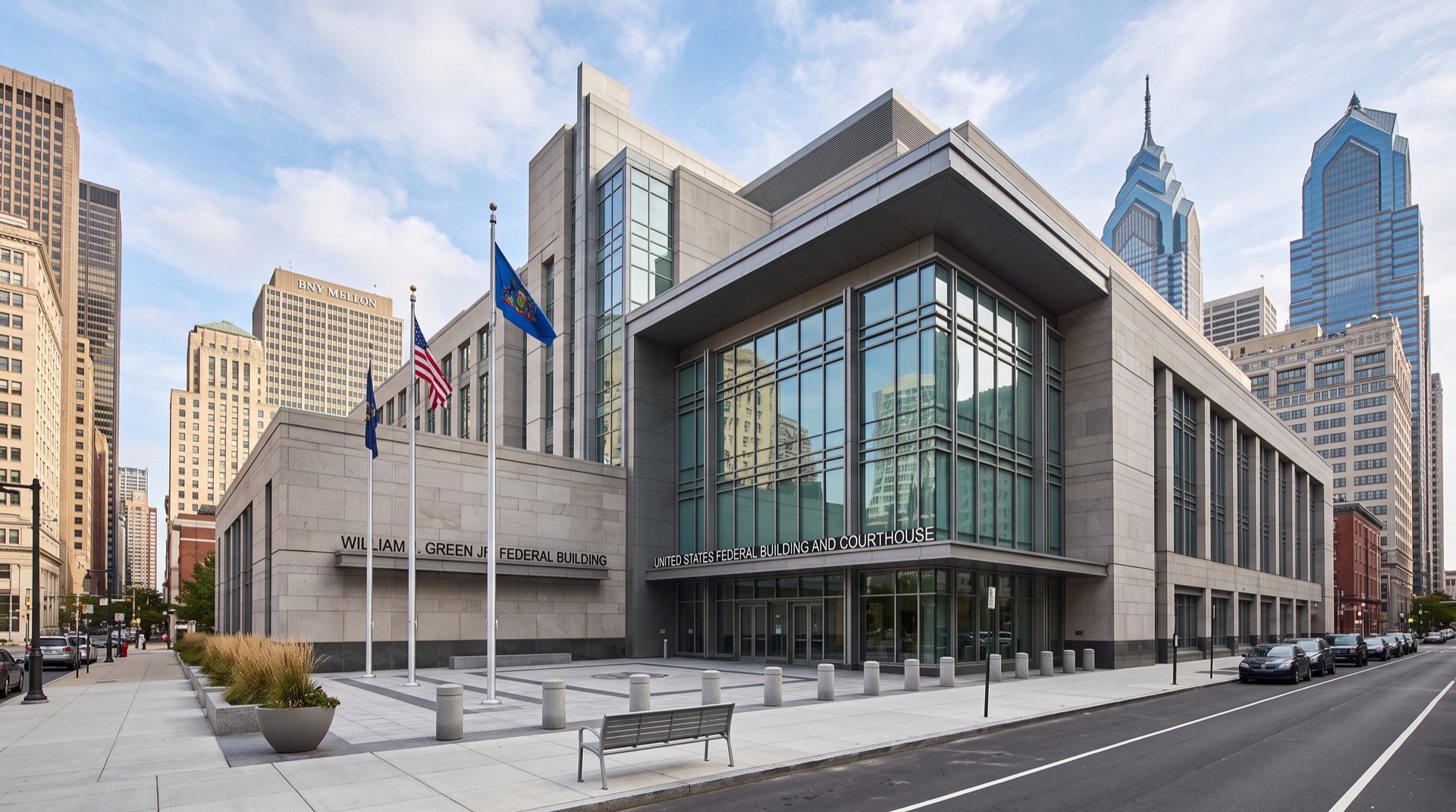 Ballistic-resistant window film system on Philadelphia military installation reinforced glass
