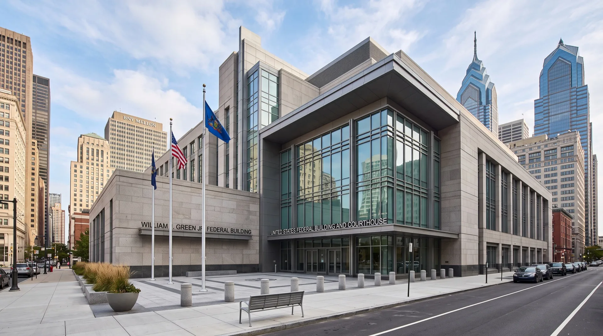 Ballistic-resistant window film system on Philadelphia military installation reinforced glass
