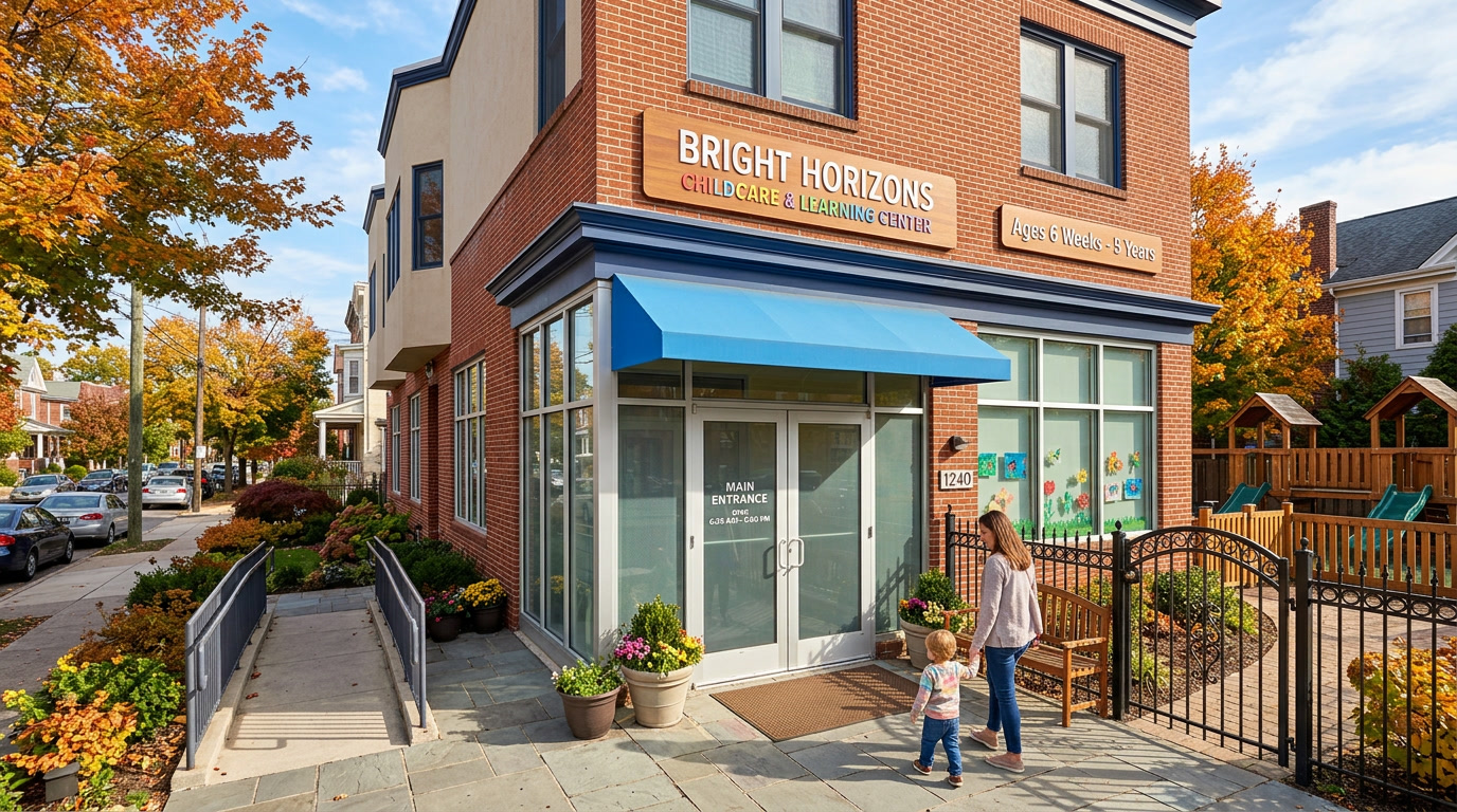 Daycares & Early Childhood with school security glass film in Philadelphia