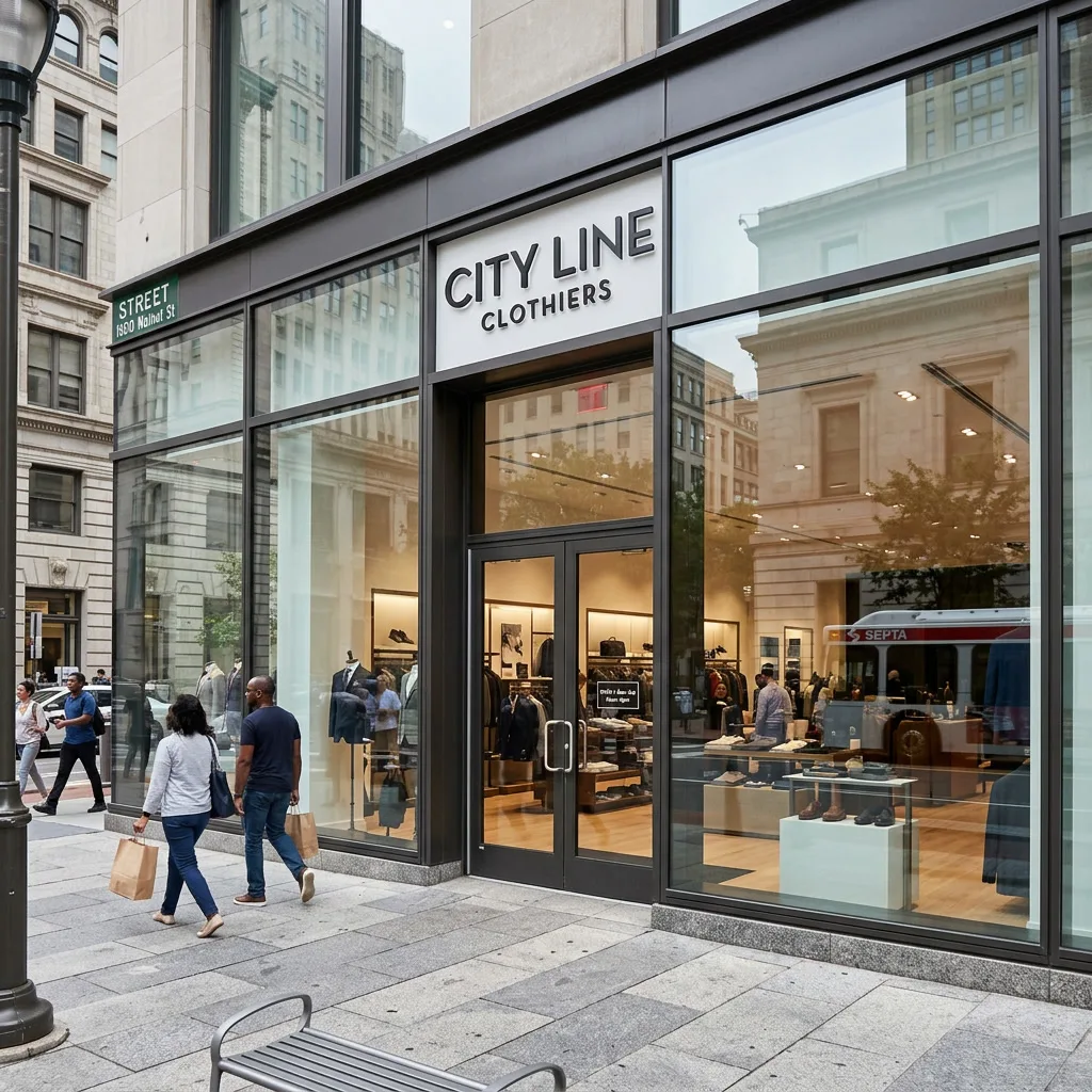 Philadelphia retail glass