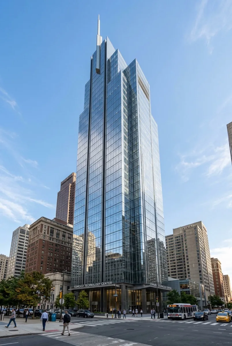 Philadelphia office building with invisible security window film Philadelphia office building with invisible security window film