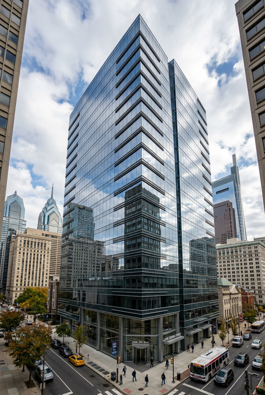 Solar Gard Hilite glare control window film on Philadelphia restaurant glass