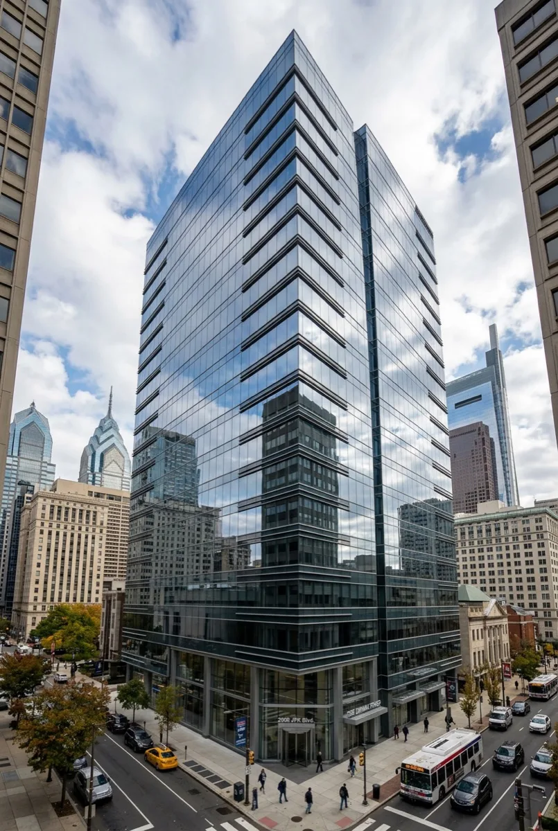 Solar Gard Hilite glare control window film on Philadelphia restaurant glass