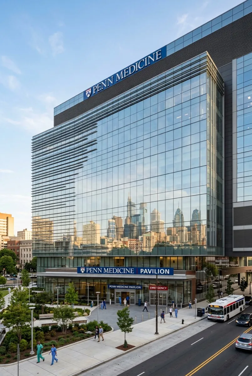 Solar Gard Sentinel Plus energy saving window film on Philadelphia healthcare building