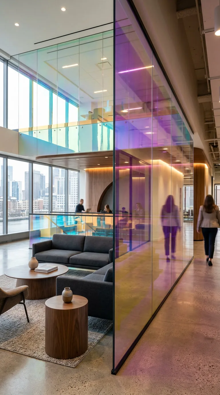 Dichroic Color Shifting window film Philadelphia