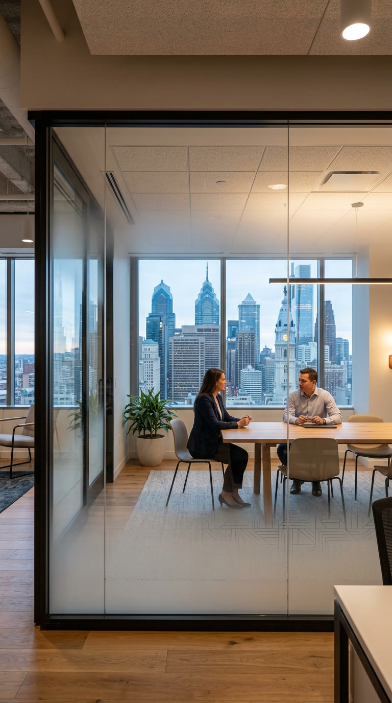 Dual Direction Fade window film Philadelphia