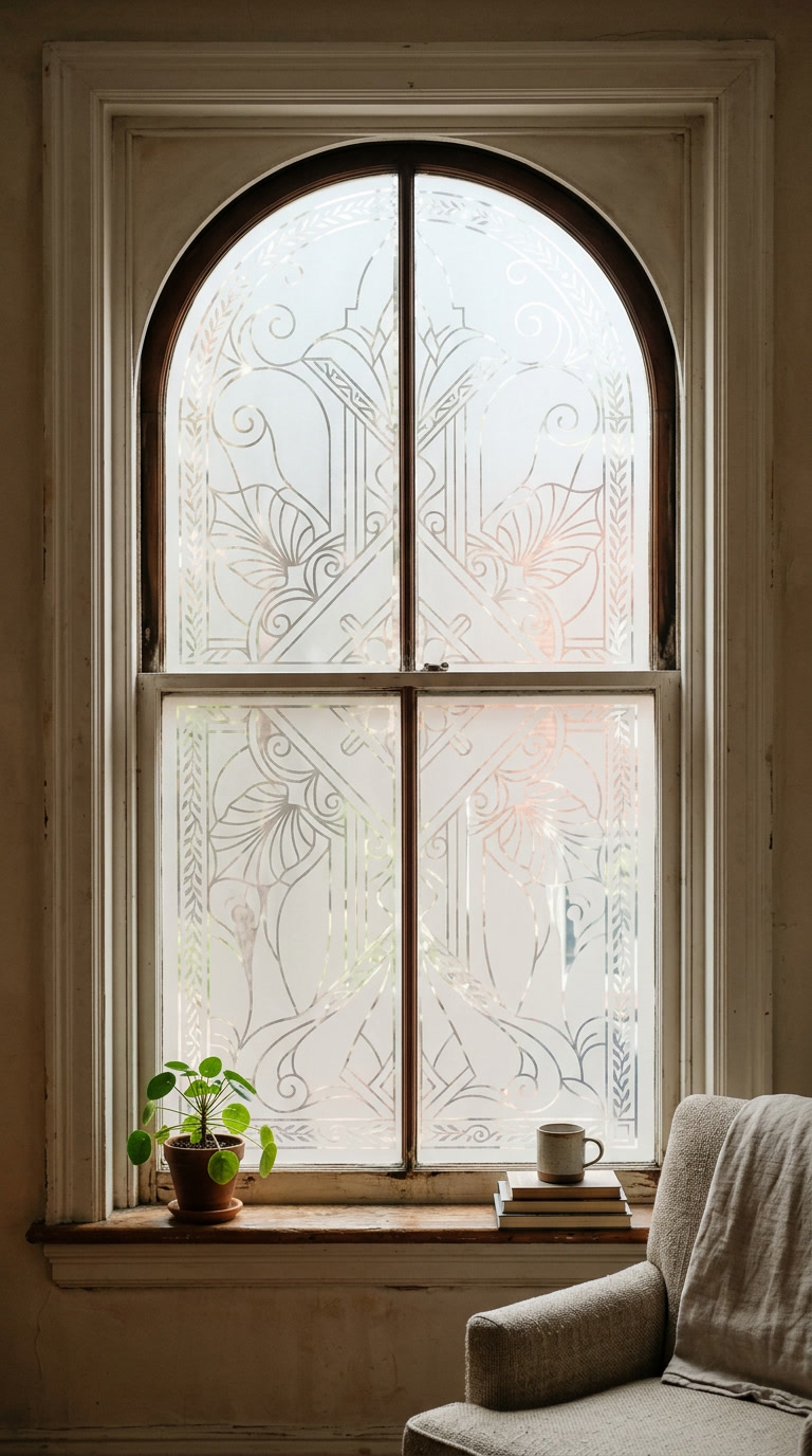 Cut to Size Frosted window film Philadelphia