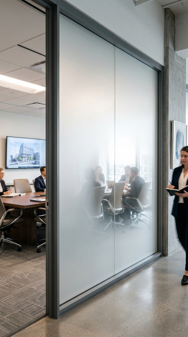 Simple Frosted window film Philadelphia