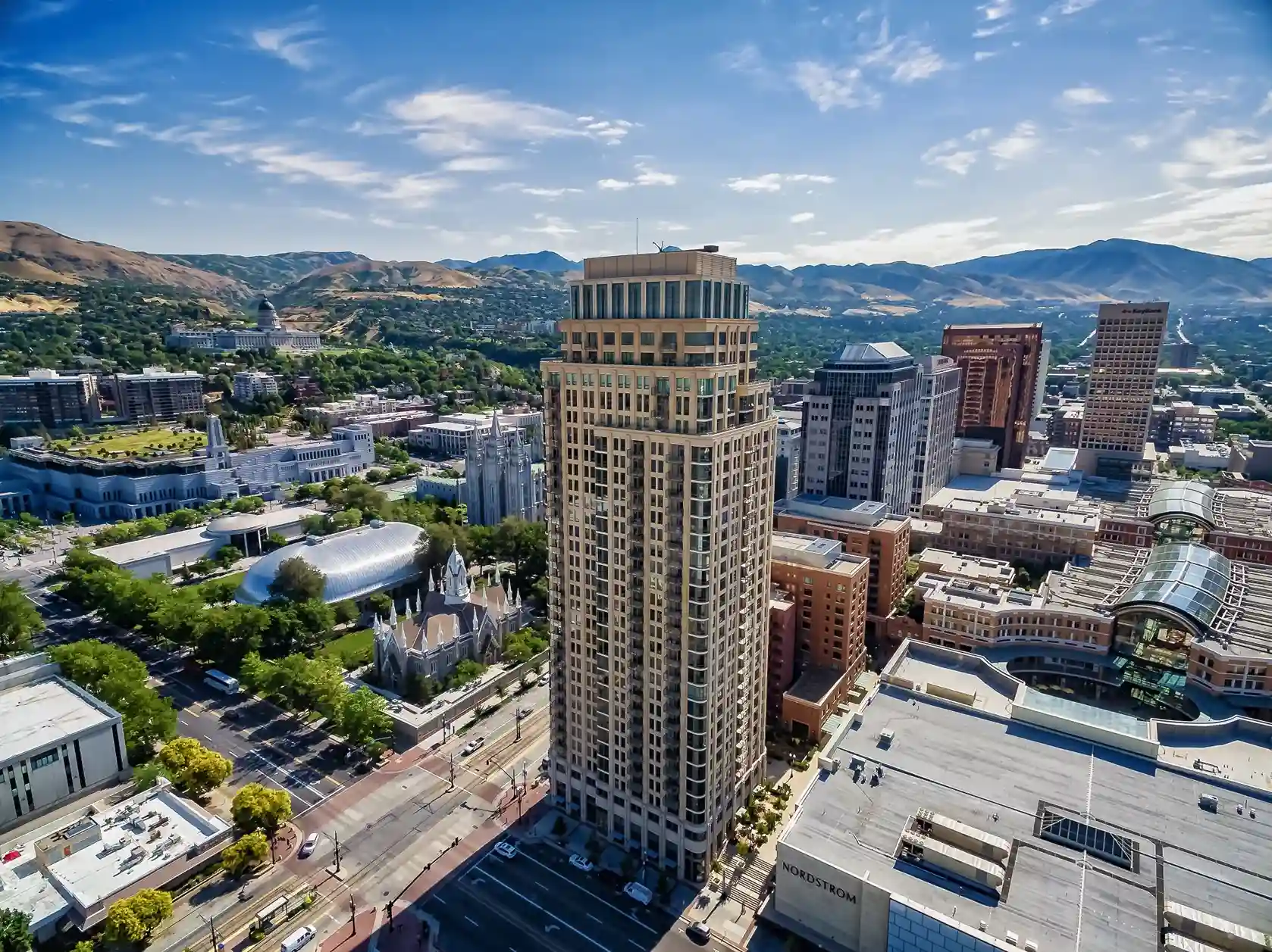 Downtown Salt Lake City Utah