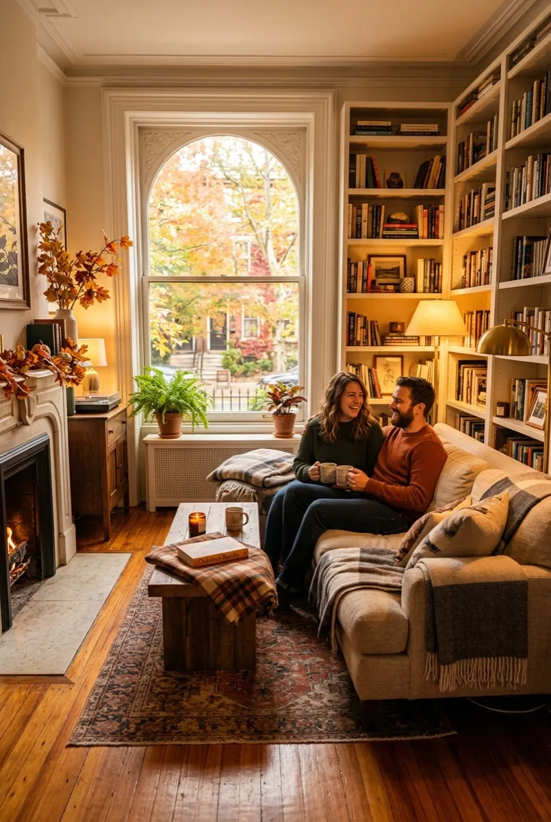 Philadelphia home interior with year-round comfort from Low-E energy saving window film